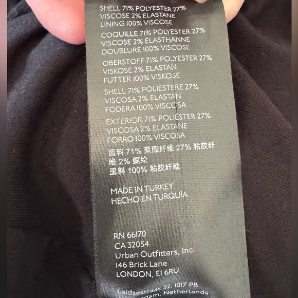 Anthropologie Maeve Knit Cut-Out Mini Dress Size 8 - Picture 11 of 16